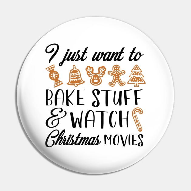 Bake Stuff Christmas Movies Pin by LuckyFoxDesigns