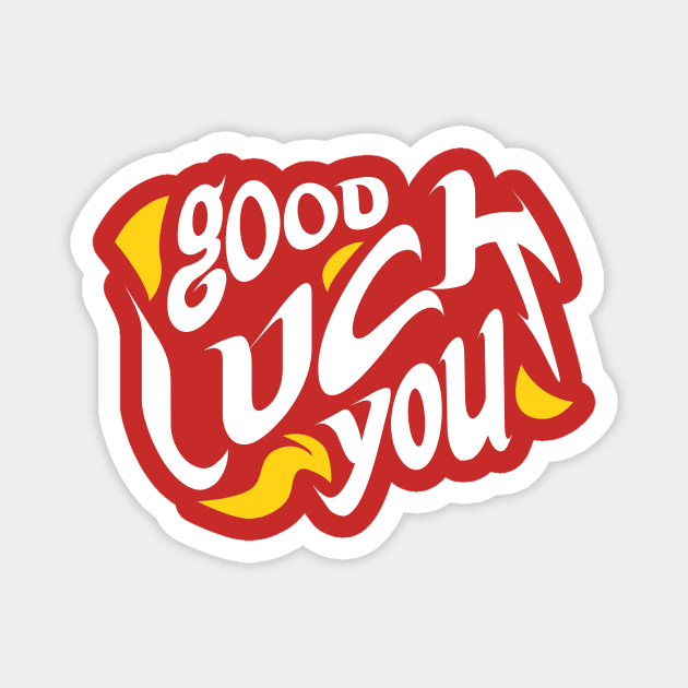 Good luck you tshirt Magnet by lauzi