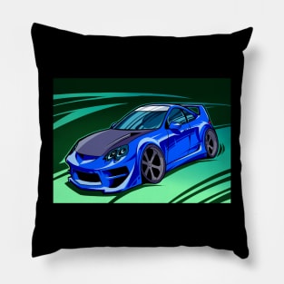 Integra Tuning (with background) Pillow