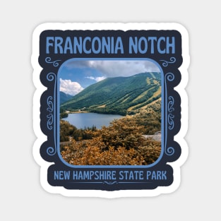 Franconia Notch State Park New Hampshire Magnet