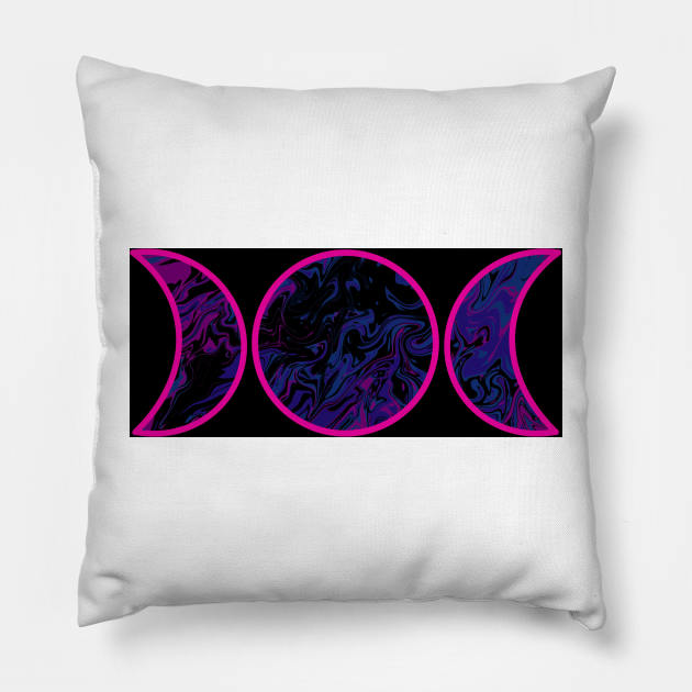 Triple Moon Pillow by tothemoons