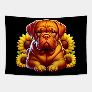 Dogue De Bordeaux Puppy Tapestry