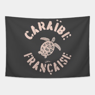 French Caribbean, Sea Turtle Tapestry