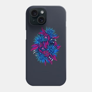 Hidden Creatures - Pink / Blue Phone Case