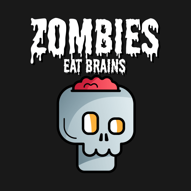 Zombies eat brains by maxcode