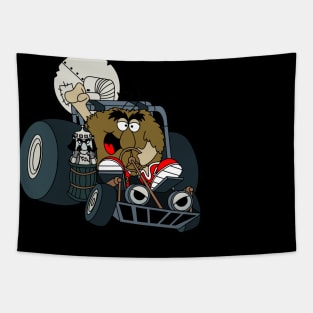 Murky and Lurky Cruise Round In Their Grunge Buggy Tapestry