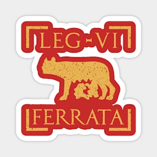 Legio VI Ferrata Lupa Romana Roman Legion Magnet