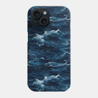 Midnight Serenade: Photorealistic Ocean Whispers Phone Case