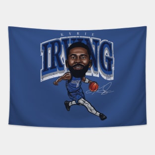 Kyrie Irving Dallas Cartoon Tapestry