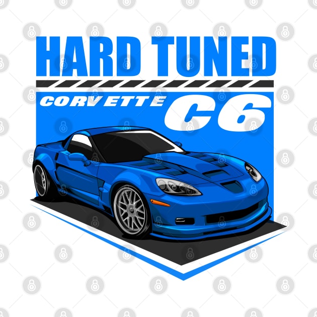 CHEVROLET CORVETTE C6-BLUE by HFP_ARTWORK