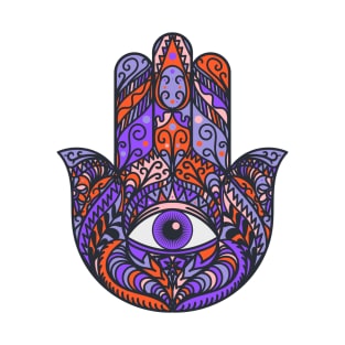 Hamsa Fatima Hand T-Shirt