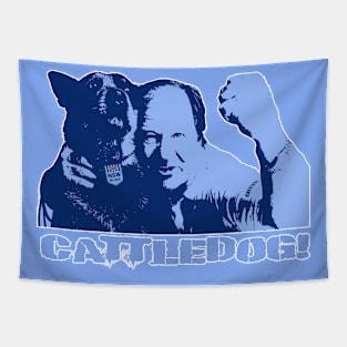 OG FOOTY - Tommy Raudonikis - Cattledog Tapestry