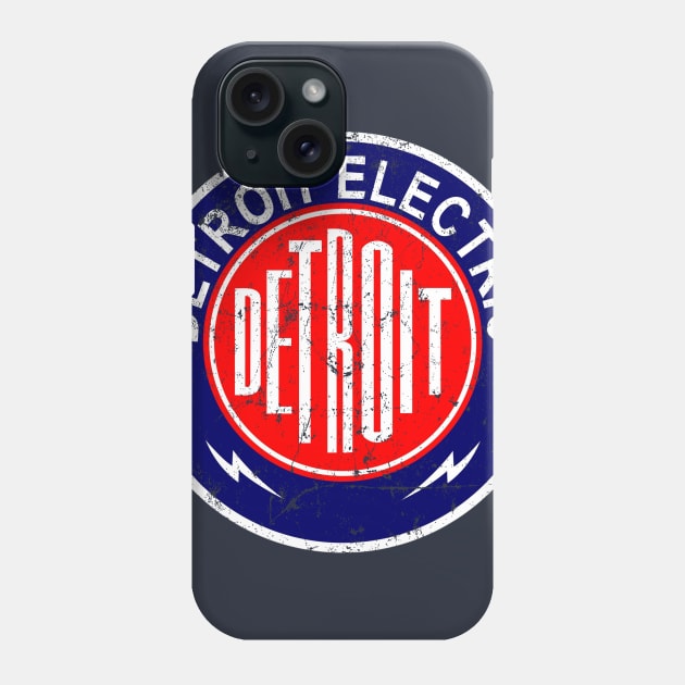 Detroit Electric Phone Case by MindsparkCreative