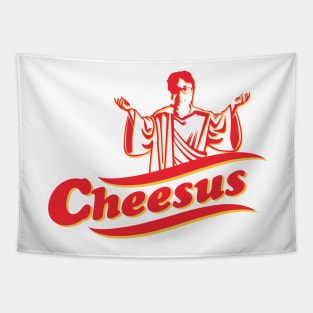 Our lord and savior Cheesus Tapestry