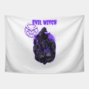 Satanic Evil Witch Tapestry