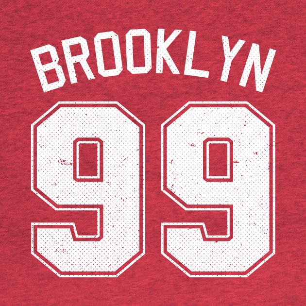 Discover Distressed Brooklyn 99 Jersey - Brooklyn 99 - T-Shirt