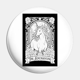 Unicorn Tarot Card Pin