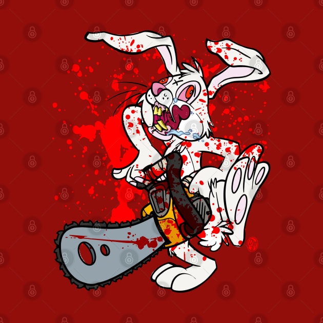 Chainsaw Bunny Cartoon by StudioPM71