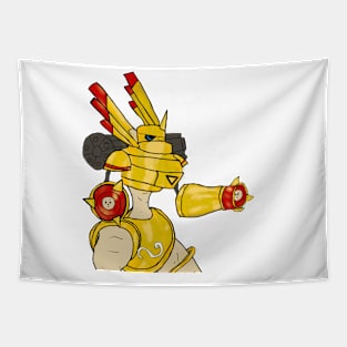 Golden Rapidmon Tapestry