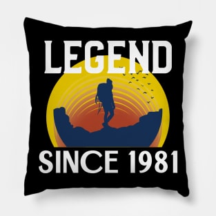 Legend since 1981 Pillow