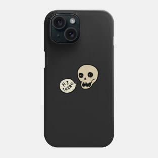 Talking skull Phone Case