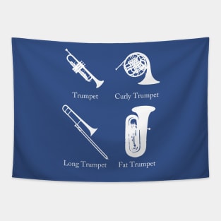 Many Trumpets Tapestry