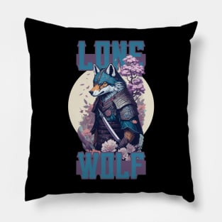 Lone Wolf Pillow