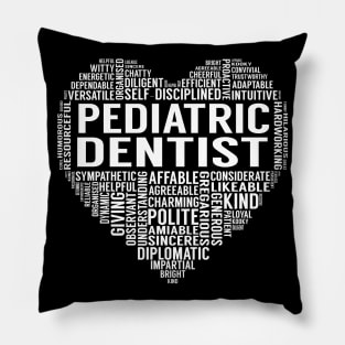 Pediatric Dentist Heart Pillow