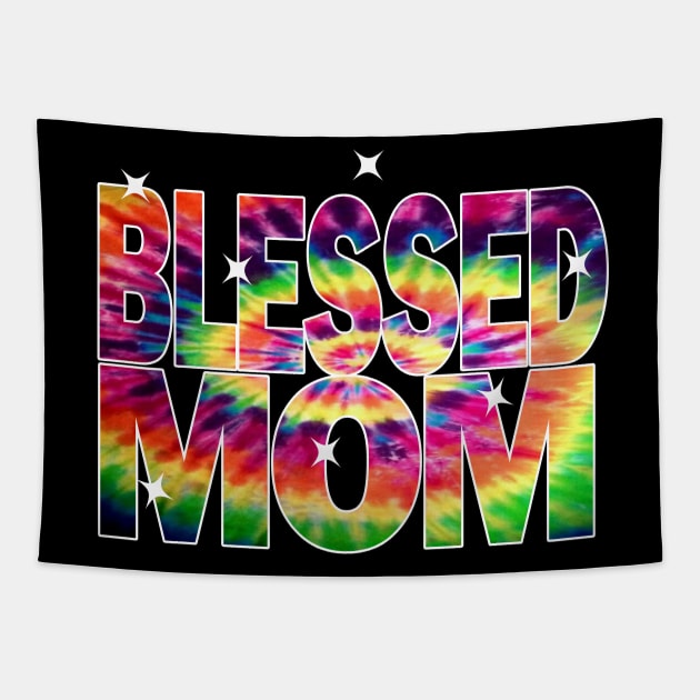 Blessed Mom Tapestry by hamada_pop