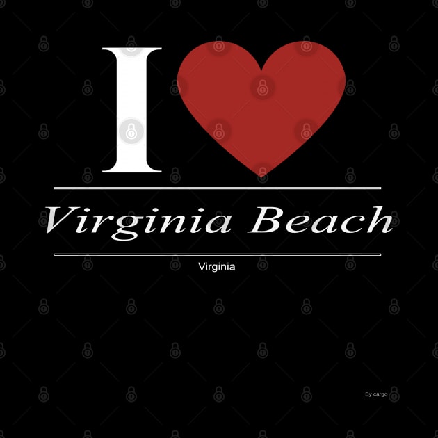 I Love  Virginia Beach - Gift for Virginian From Virginia VA by giftideas