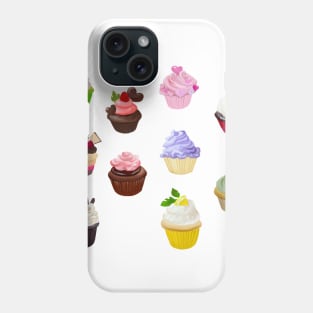 Cupcake Pattern Phone Case