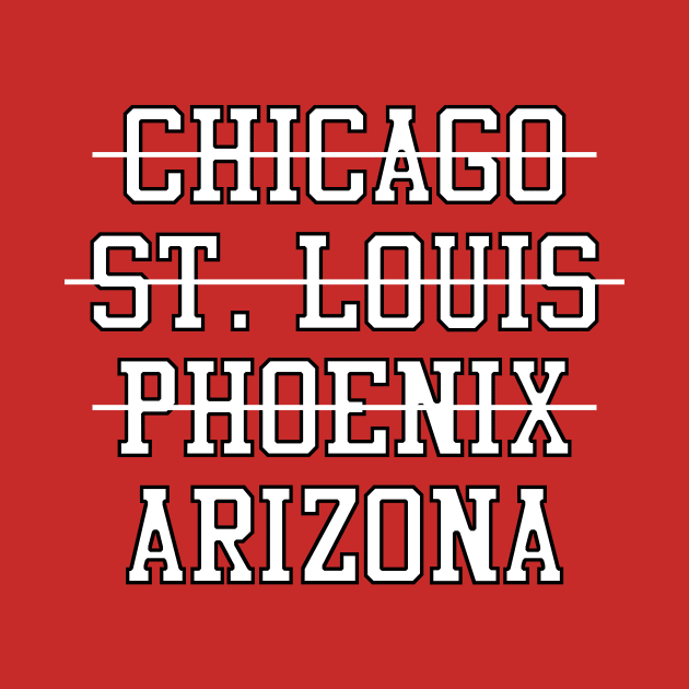Chicago St. Louis Phoenix Arizona Football by GloopTrekker