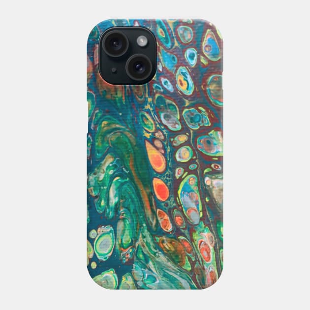 Galaxy pour cellular art Phone Case by baksuart