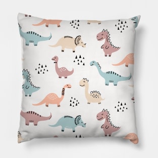 Dinosaur Print Pattern Gift Art Lover Dino Love Boy Girl Pillow