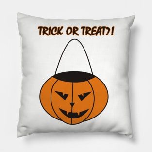 Halloween Pumpkin - Trick or treat?! Pillow