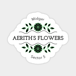 Aerith’s Flowers Magnet