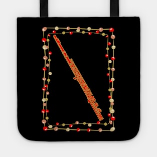 Christmas Flute Tote