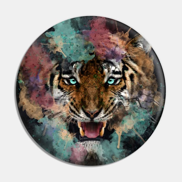 Tiger Pin by CatyArte