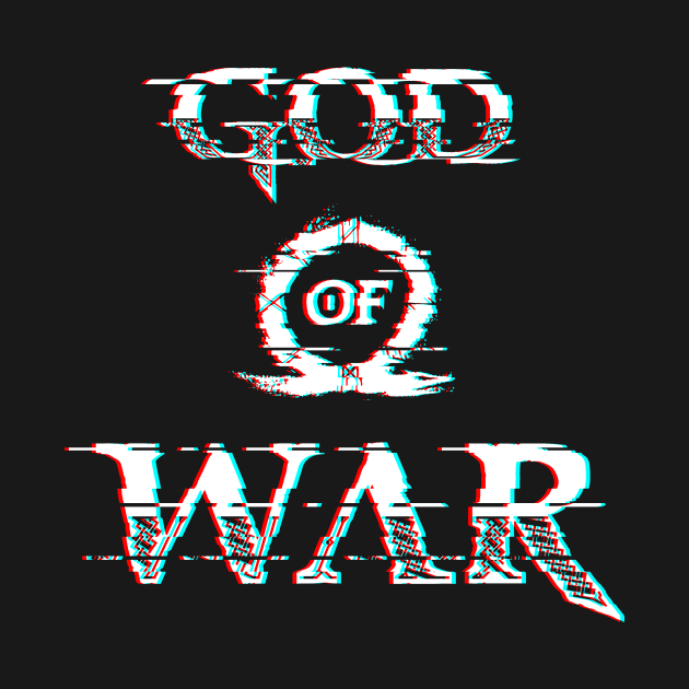 God Of War Logo Glitch Effect White by bardor2@gmail.com