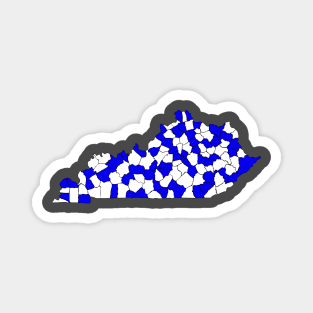 Kentucky Checkerboard Magnet