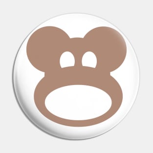 Monkeyman Productions - logo Pin