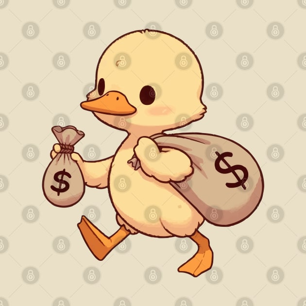 cute robber duck by fikriamrullah