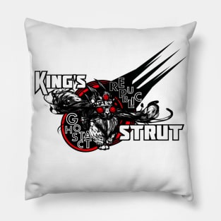 King's Strut (Ghostcat Republic) Pillow