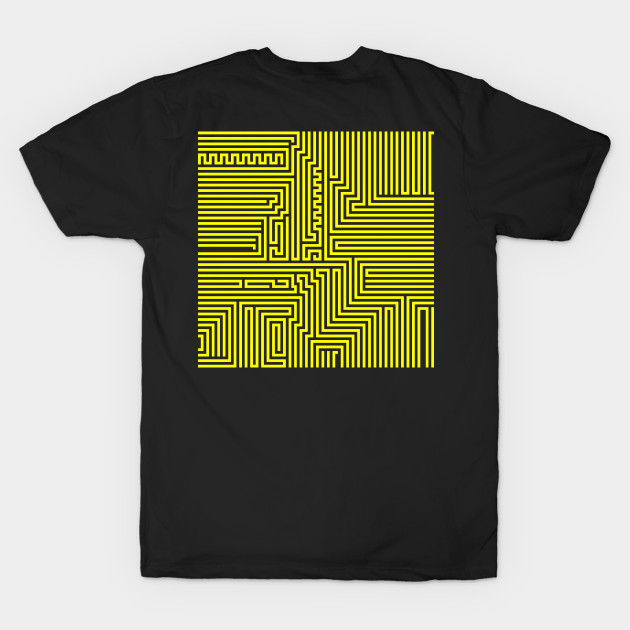 Discover Yellow Line - Noodle - T-Shirt