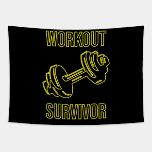 Workout survivor Tapestry