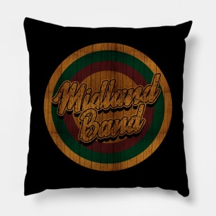 Circle Retro Midland Band Pillow