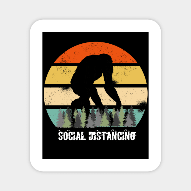 Social distancing Magnet by FouadBelbachir46