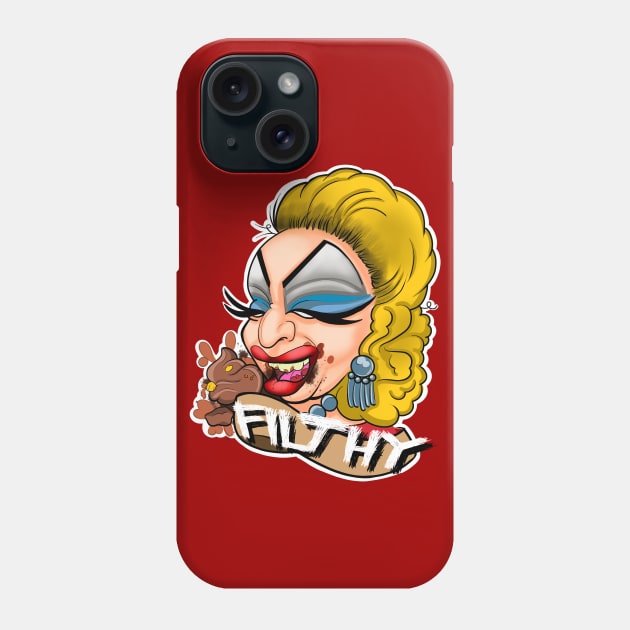 Divine Filth Phone Case by InkyMcStapleface