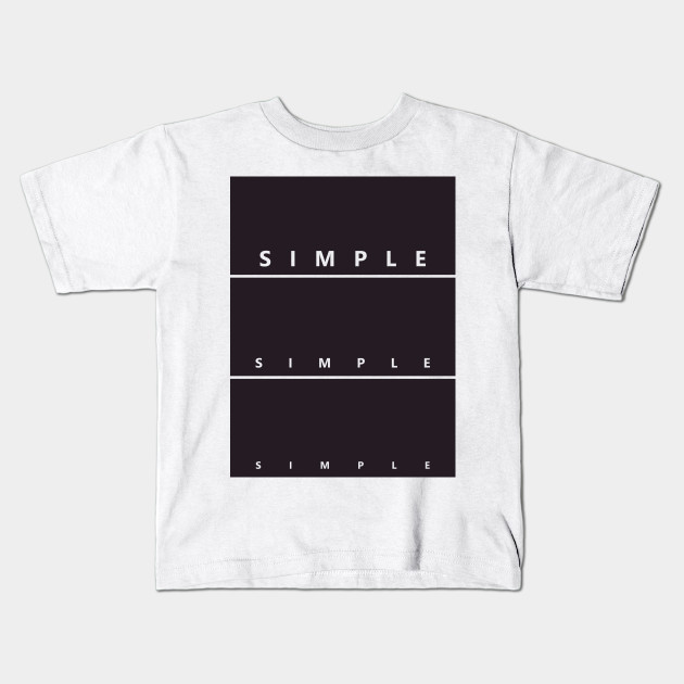 Onwijs simple tshirt design idea - Simple Design Idea - Kids T-Shirt WO-98