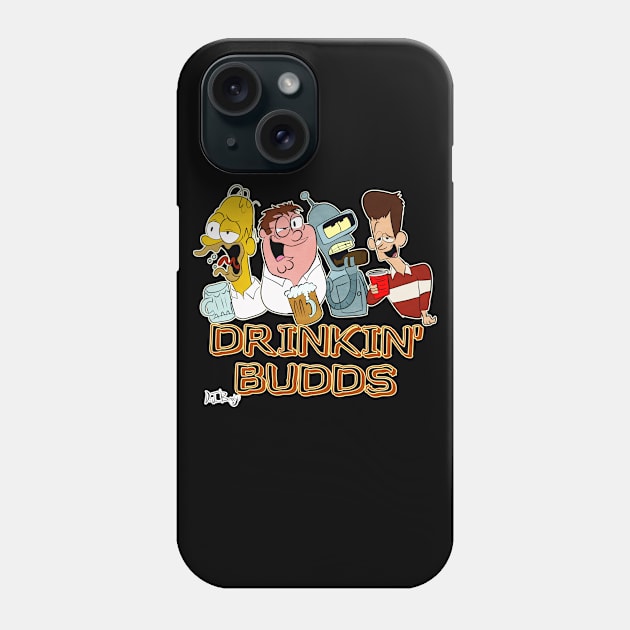 Drinkin' Budds Phone Case by D.J. Berry